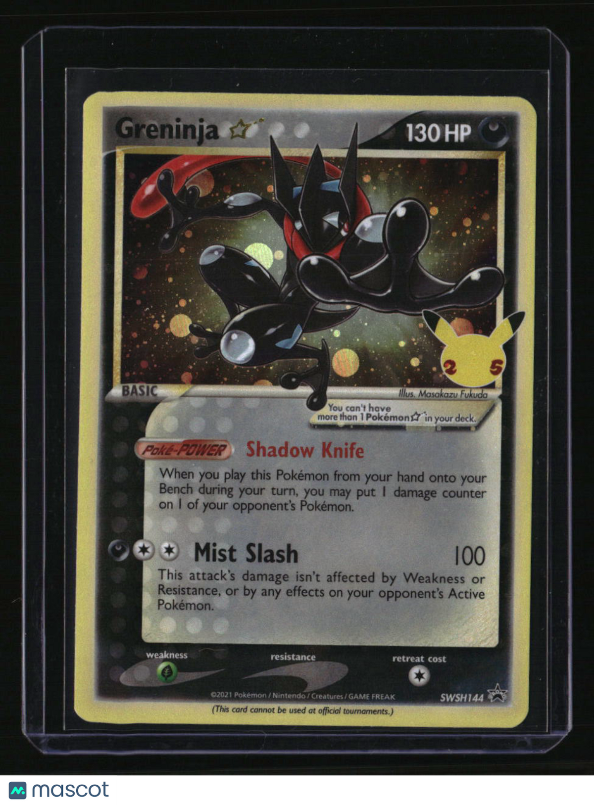 SWSH: Sword & Shield Promo Cards Greninja Star