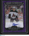 2022-23 O-Pee-Chee Platinum #R-MA Matias Maccelli Rookie-Auto-Violet-Pixels #/99