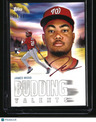 2025 Bob Ross Joy of Baseball James Wood Budding Talents Titanium White #/35