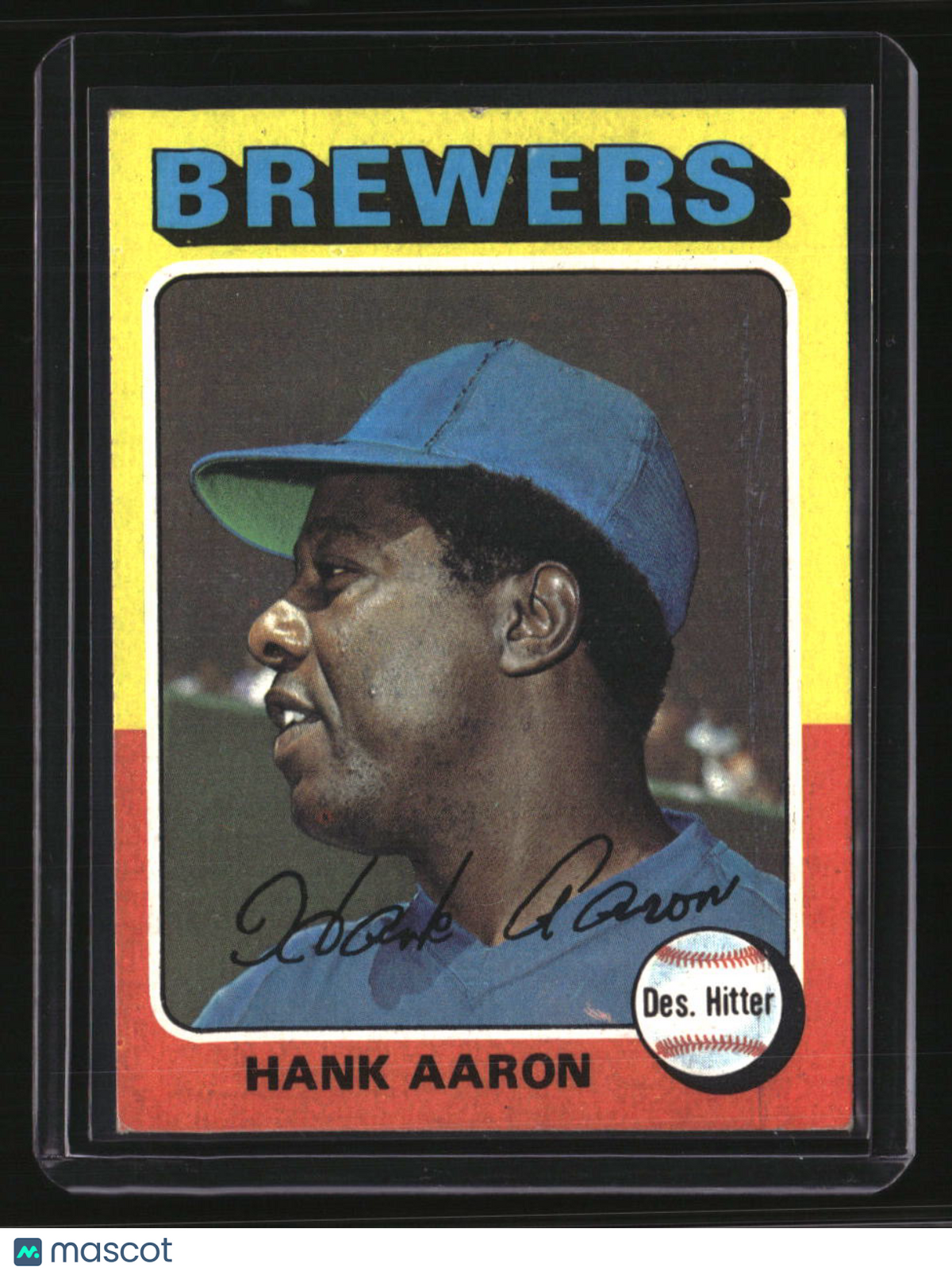 1975 Topps Hank Aaron