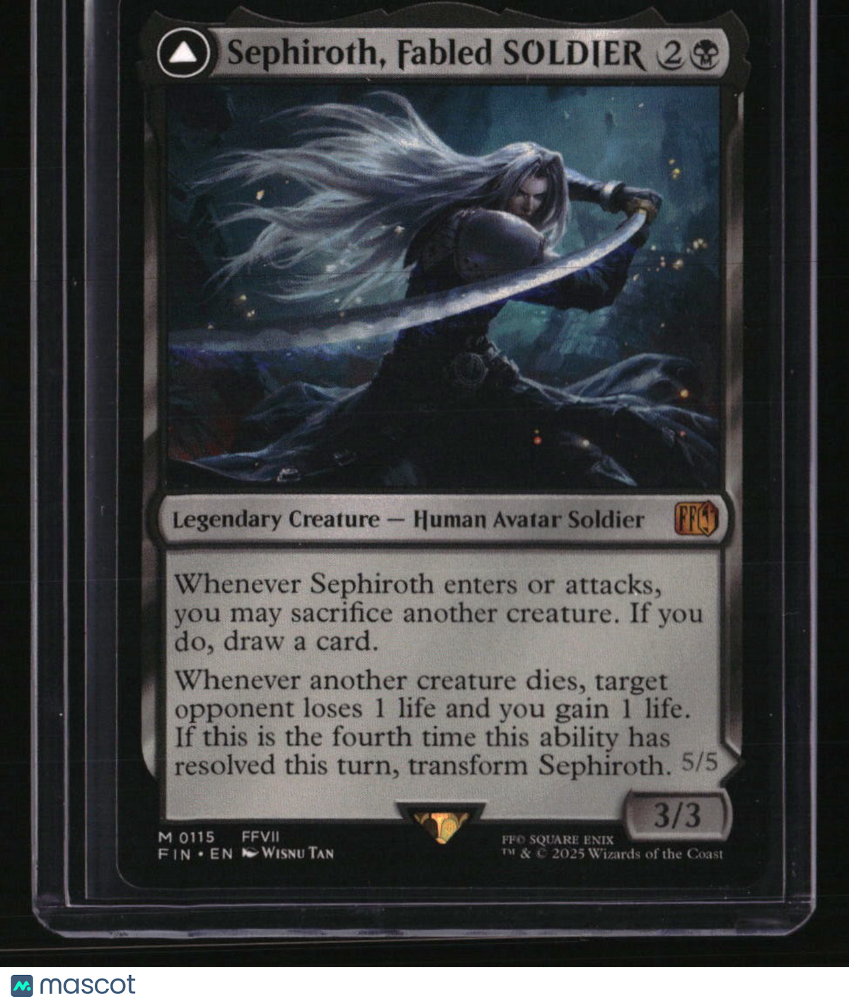 FINAL FANTASY Sephiroth, Fabled SOLDIER