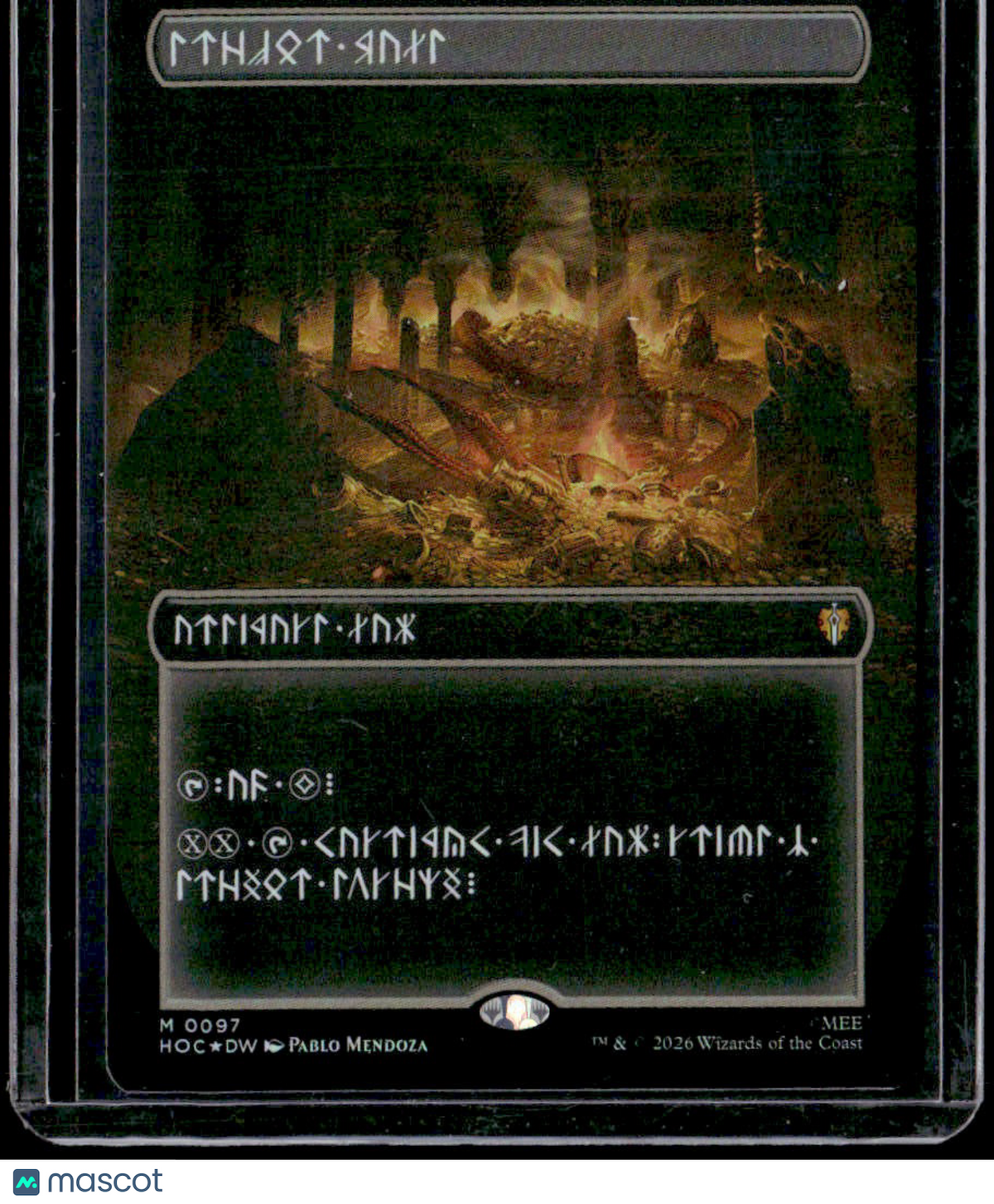 The Hobbit: Eternal-Legal Treasure Vault (Borderless) (Dwarvish) Foil
