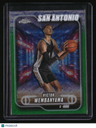 2024-25 Topps Chrome Victor Wembanyama Topps Logo Green