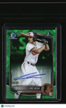 2025 Bowman Sapphire Ike Irish Chrome Prospect Autographs Green Refractor #/99