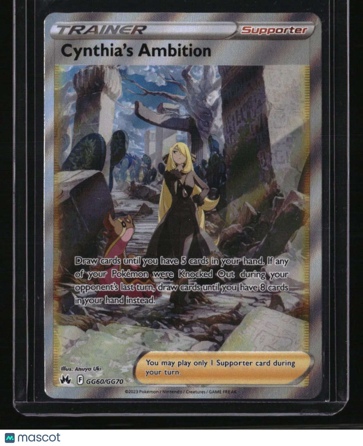 Crown Zenith: Galarian Gallery Cynthia's Ambition