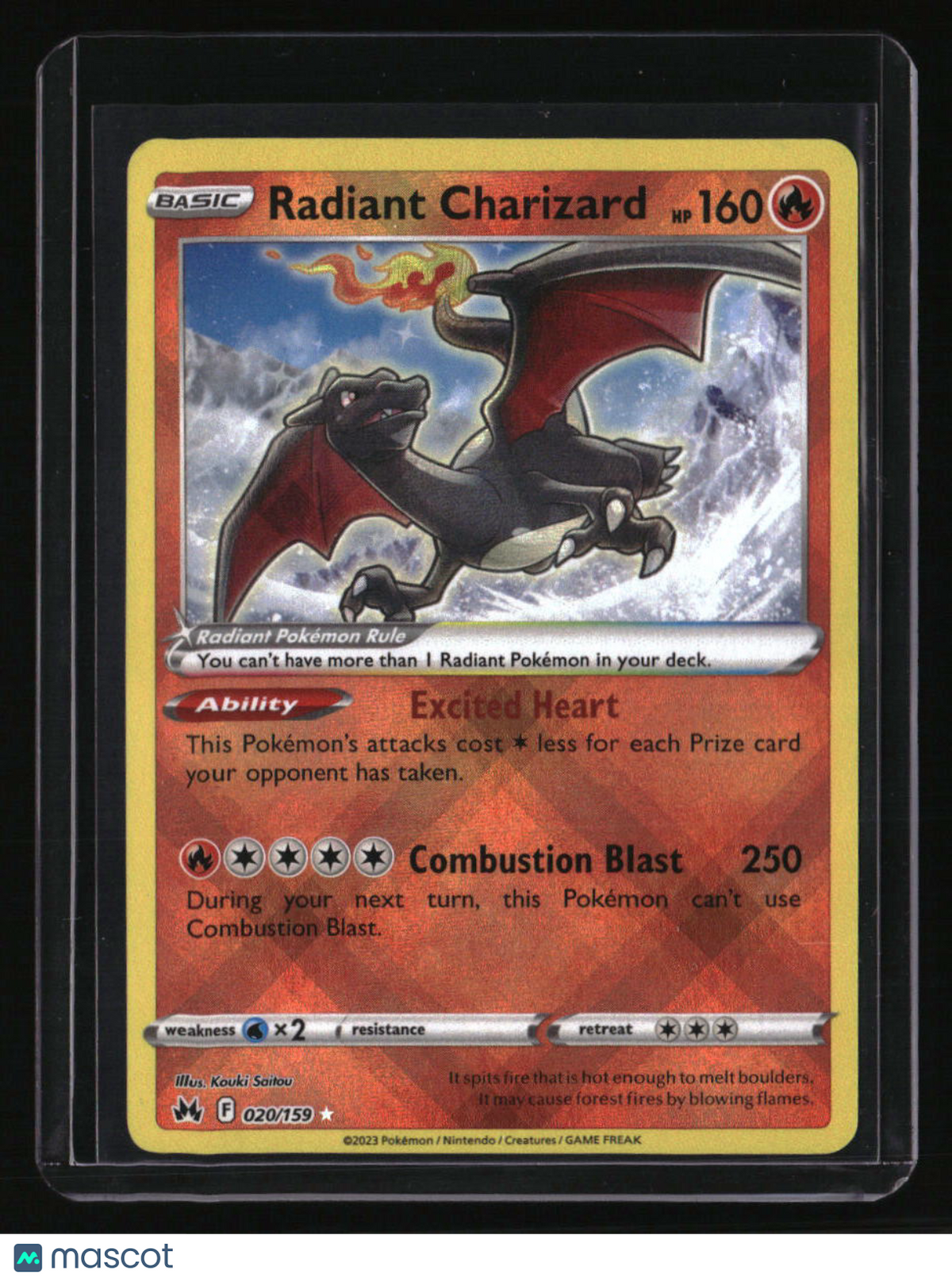 SWSH: Crown Zenith Radiant Charizard