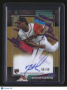 2026 Finest Didier Fuentes Finest Autographs Gold Refractors Bookend 50/50
