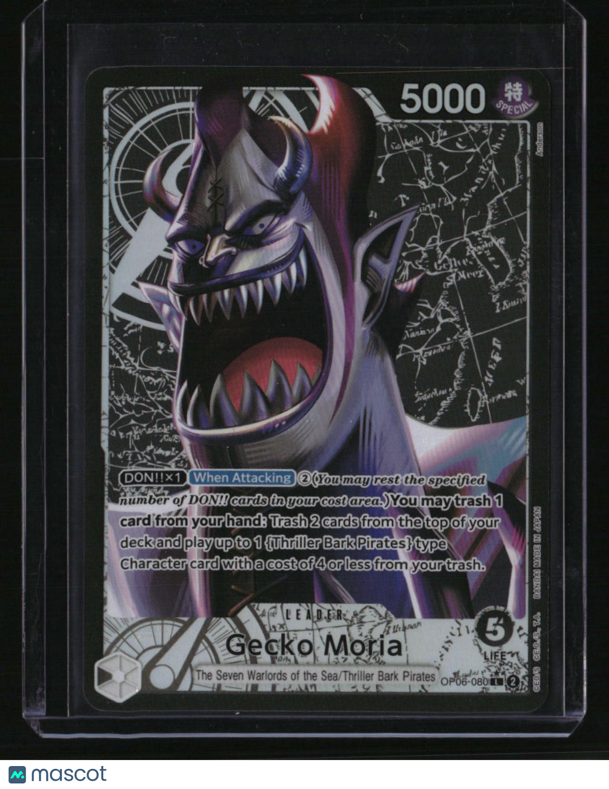 Wings of the Captain #OP06-080 Gecko Moria (080) (Alternate Art)