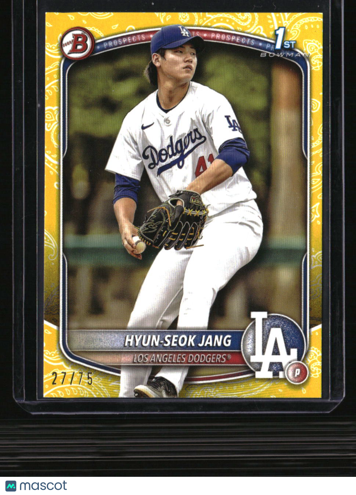 2025 Bowman Hyun-Seok Jang Prospects Yellow #/75
