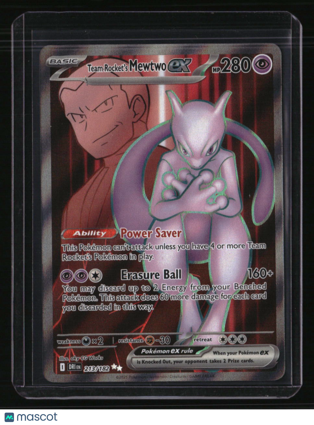 SV10: Destined Rivals Team Rocket's Mewtwo ex