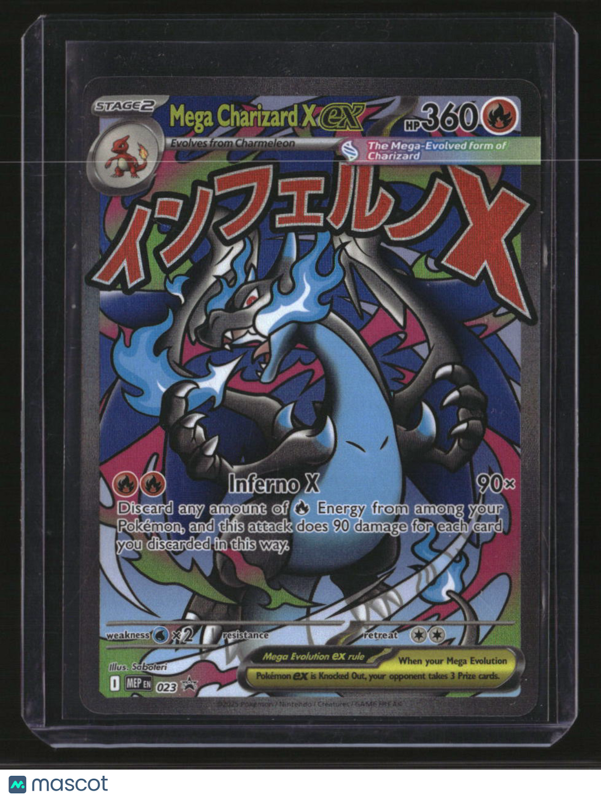 ME: Mega Evolution Promo Mega Charizard X ex