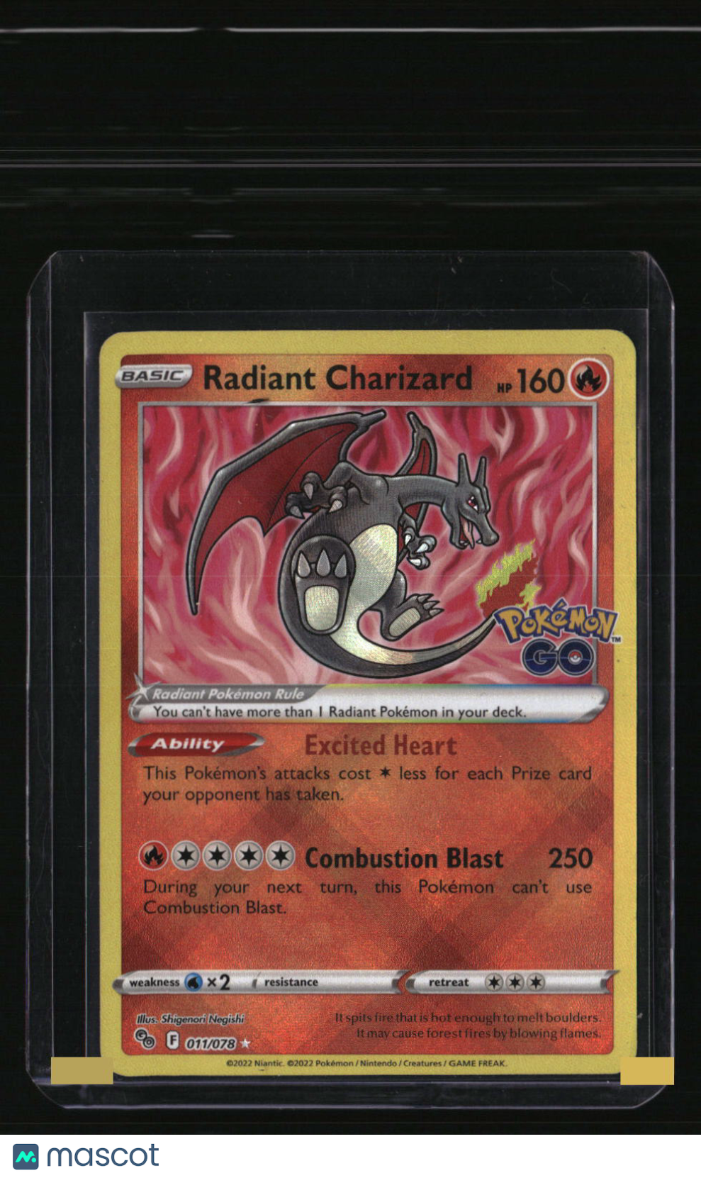 Pokemon GO Radiant Charizard
