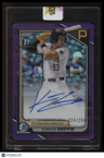 2024 Bowman Draft Konnor Griffin Chrome Prospect Autographs Purple #/250