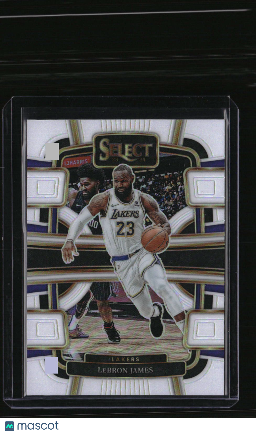 2023-24 Panini Select LeBron James White Prizms #/149