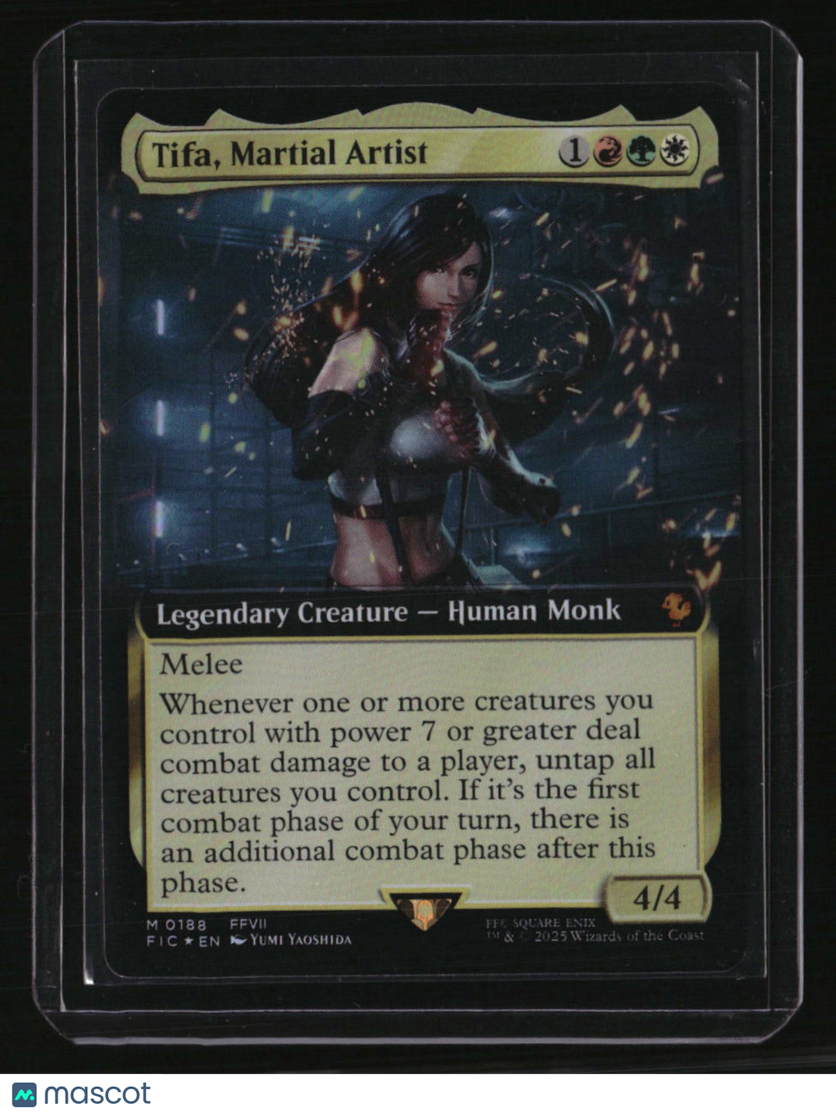 Commander: FINAL FANTASY Tifa, Martial Artist (Extended Art) Foil