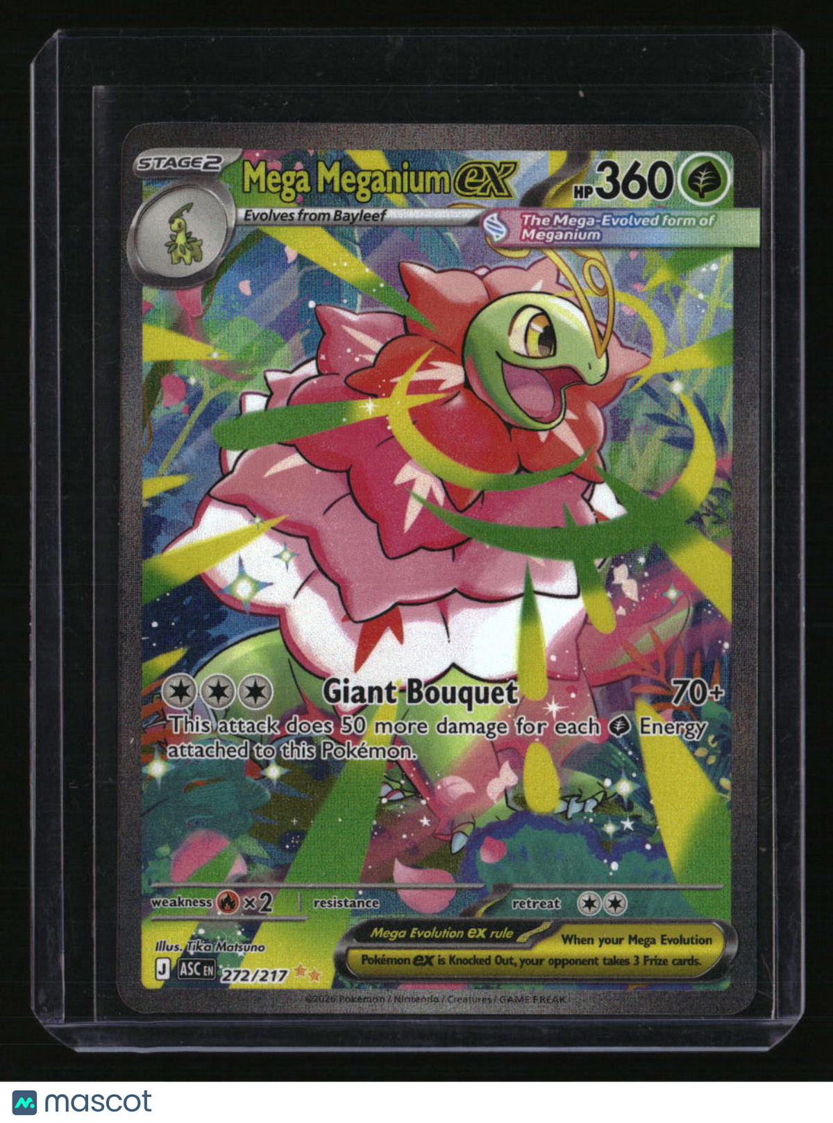 ME: Ascended Heroes Mega Meganium ex