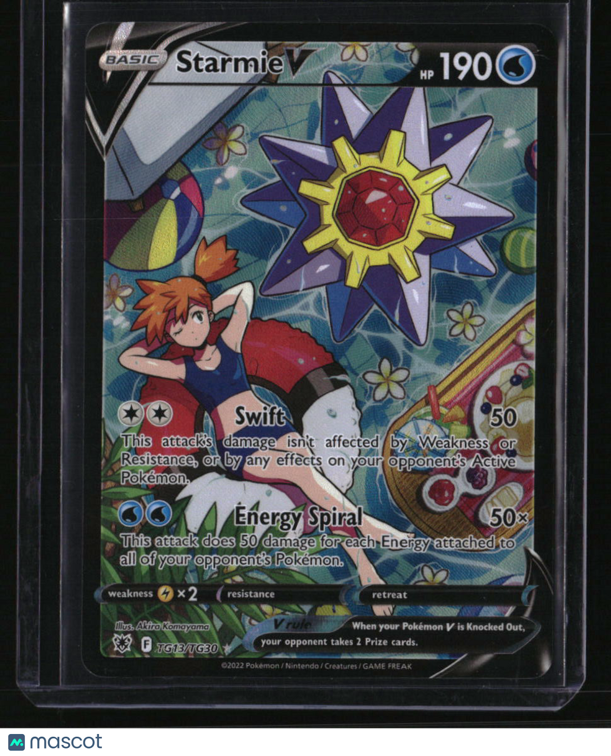 SWSH10: Astral Radiance Trainer Gallery Starmie V