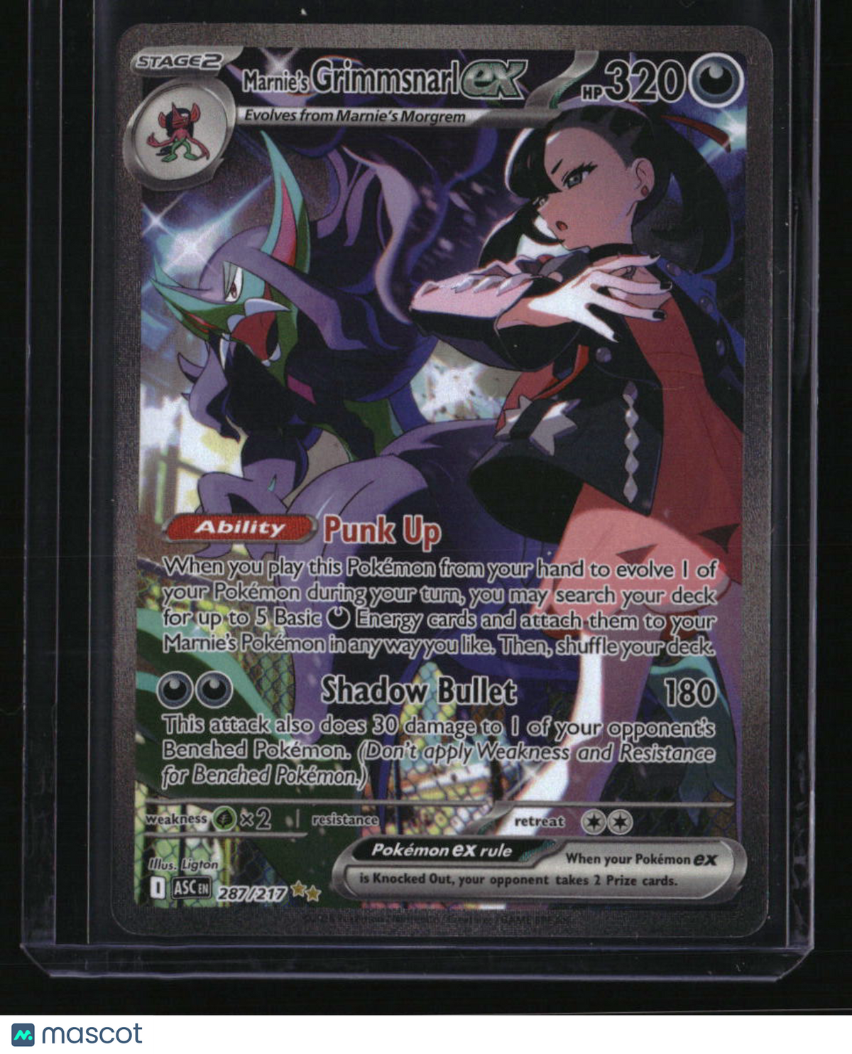 ME: Ascended Heroes Marnie's Grimmsnarl ex