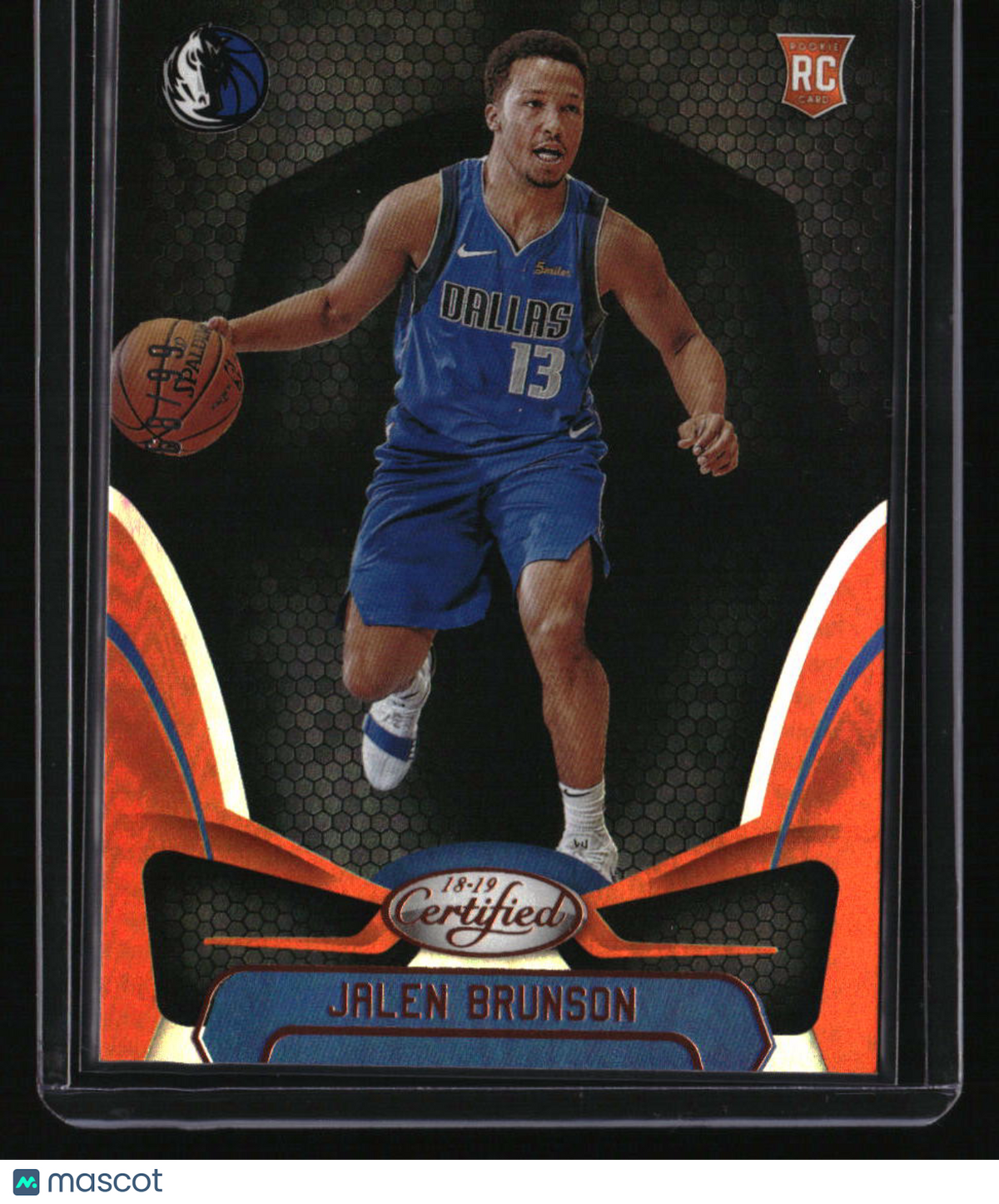 2018-19 Panini Certified Jalen Brunson Orange #/99