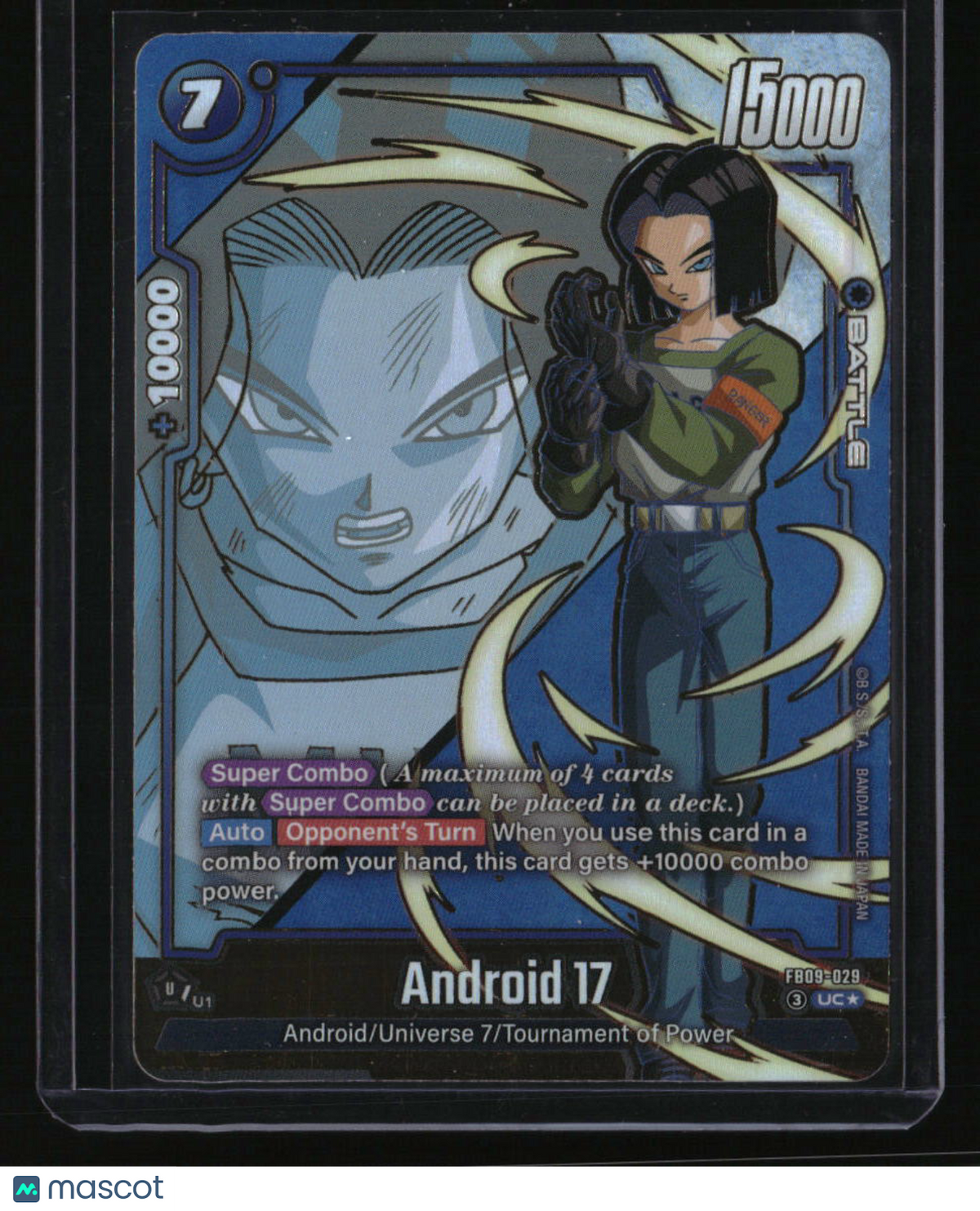 Dual Evolution Android 17 - FB09-029 (Alternate Art)