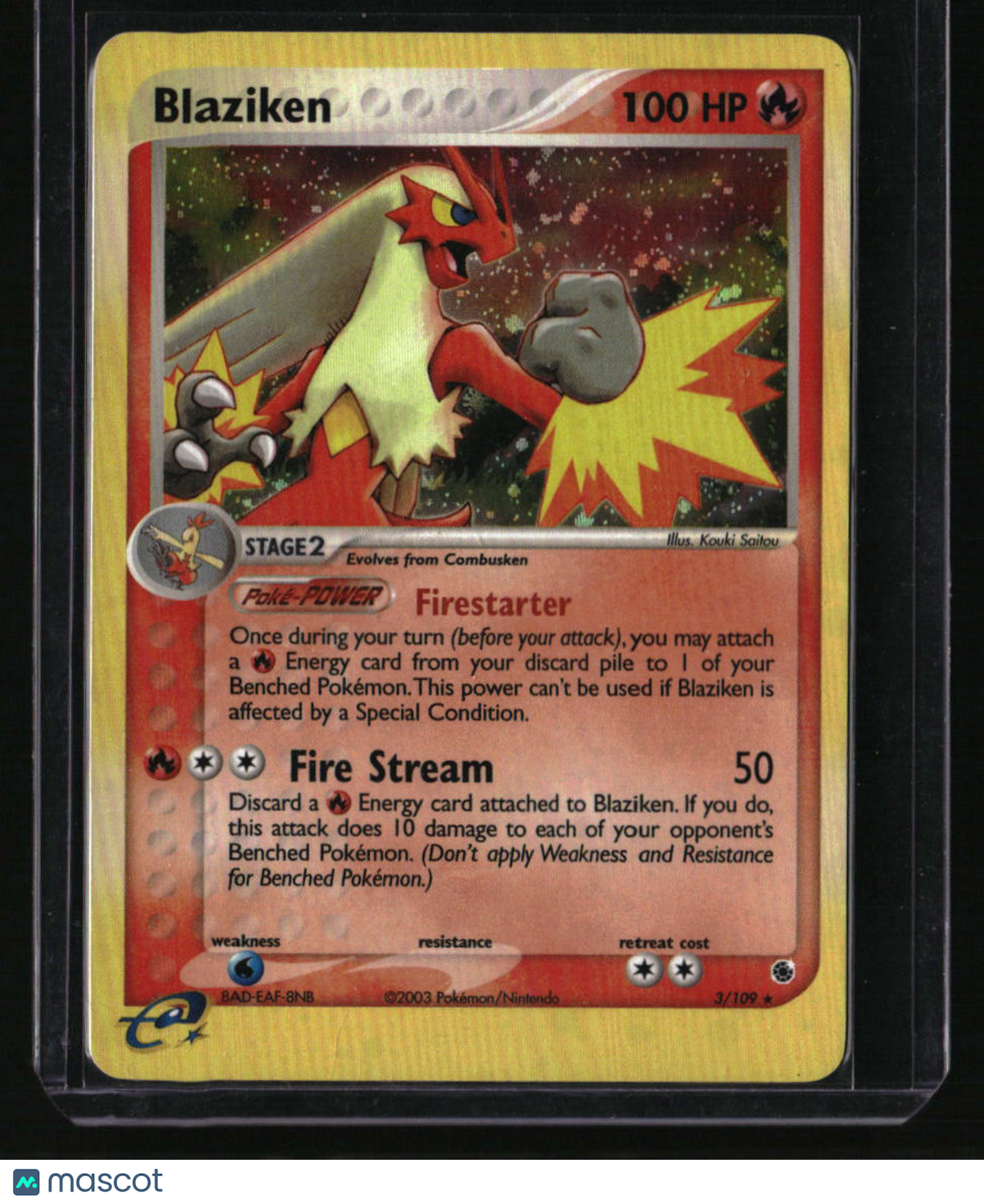 EX Ruby and Sapphire Blaziken