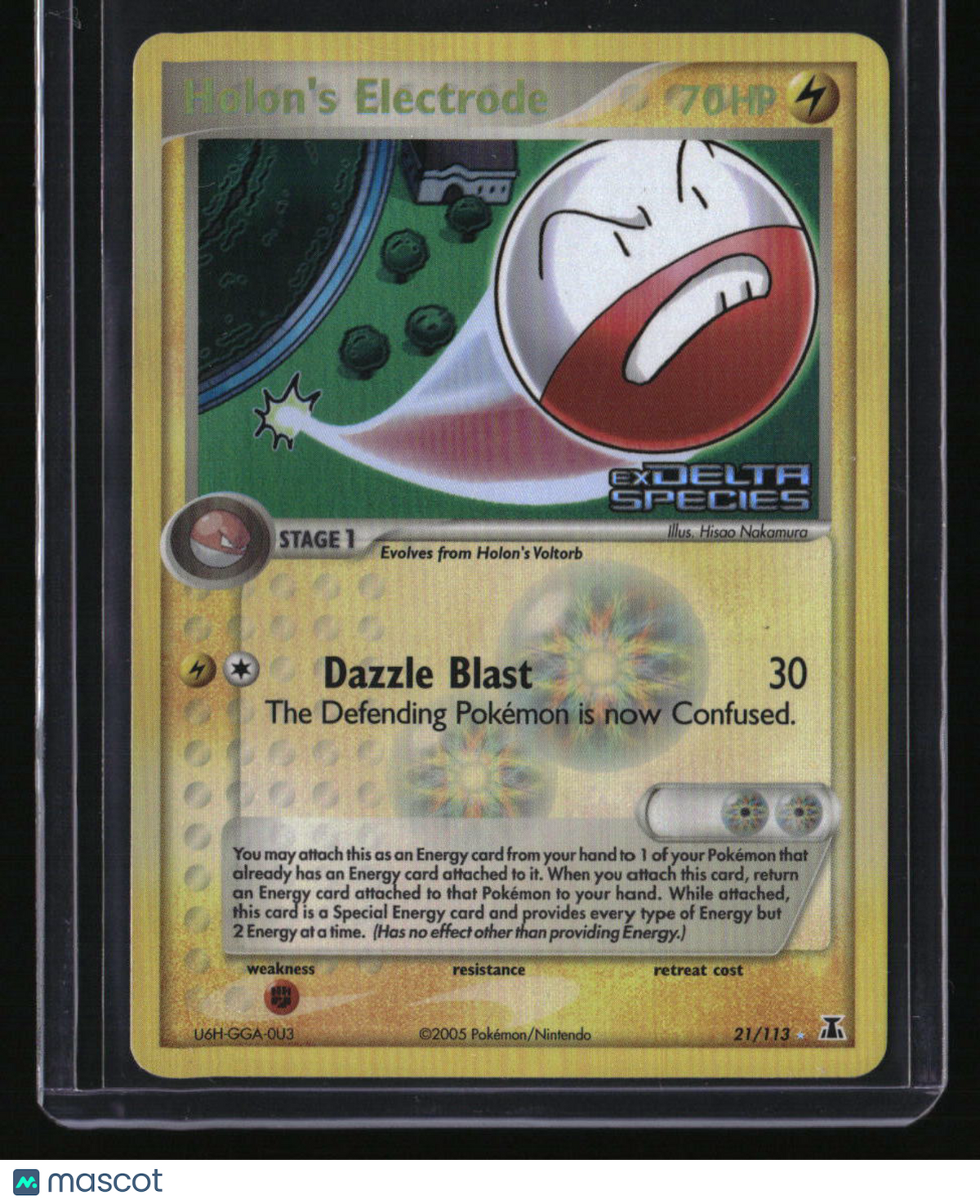 Delta Species Holon's Electrode Reverse Holo