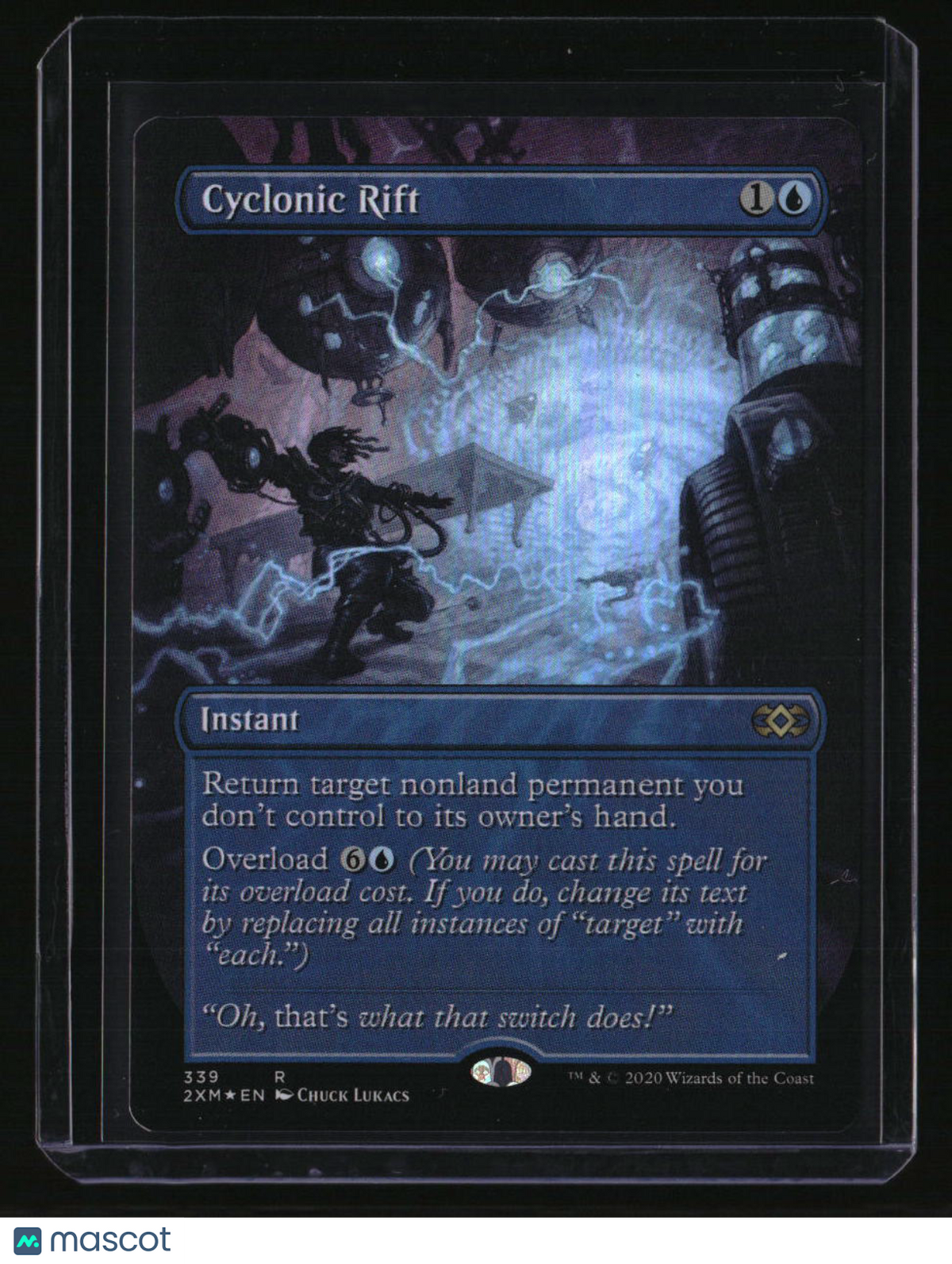 Double Masters Cyclonic Rift (Borderless) Foil