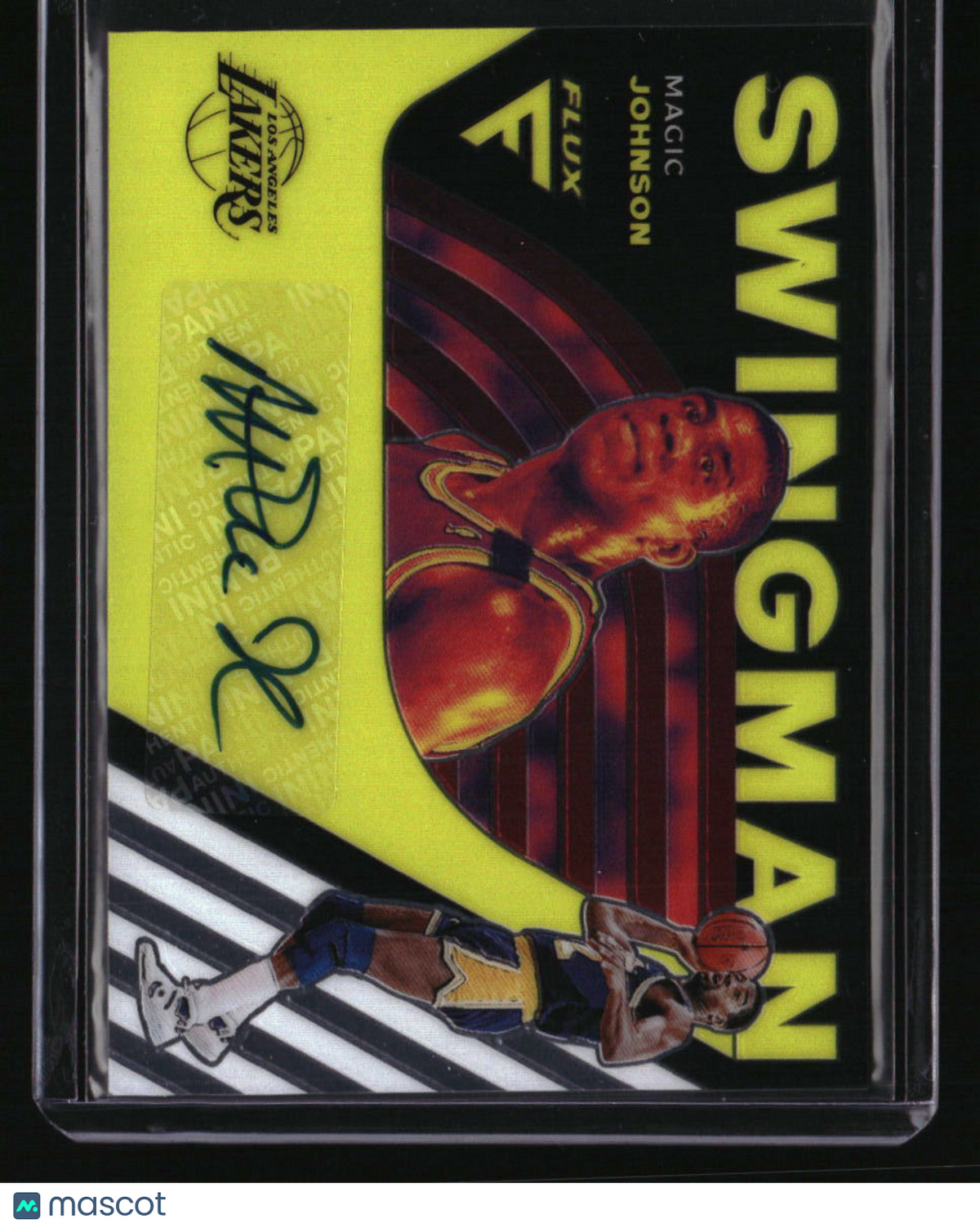 2020-21 Panini Flux Magic Johnson Swing Man Signatures