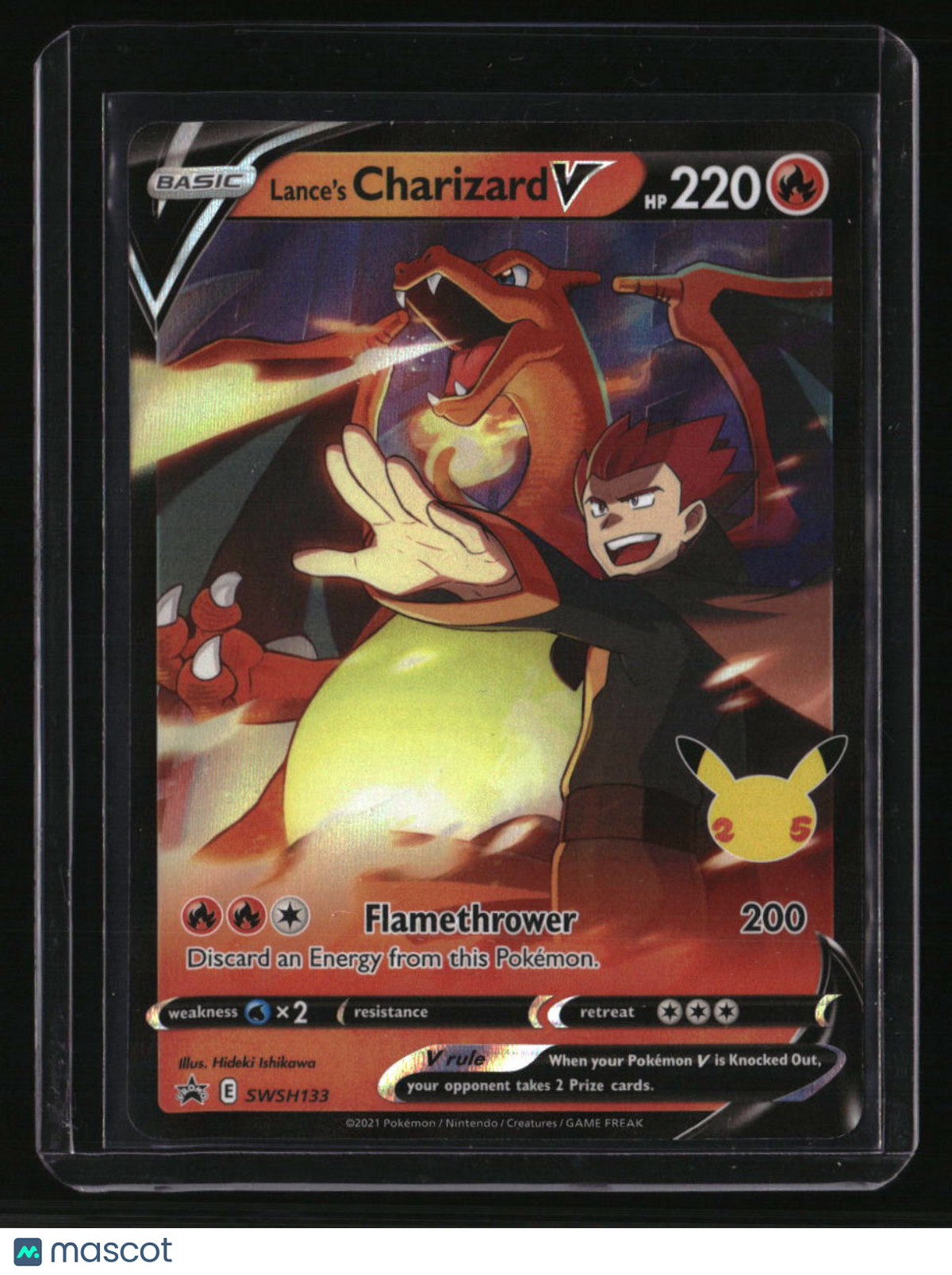 SWSH: Sword & Shield Promo Cards Lance's Charizard V