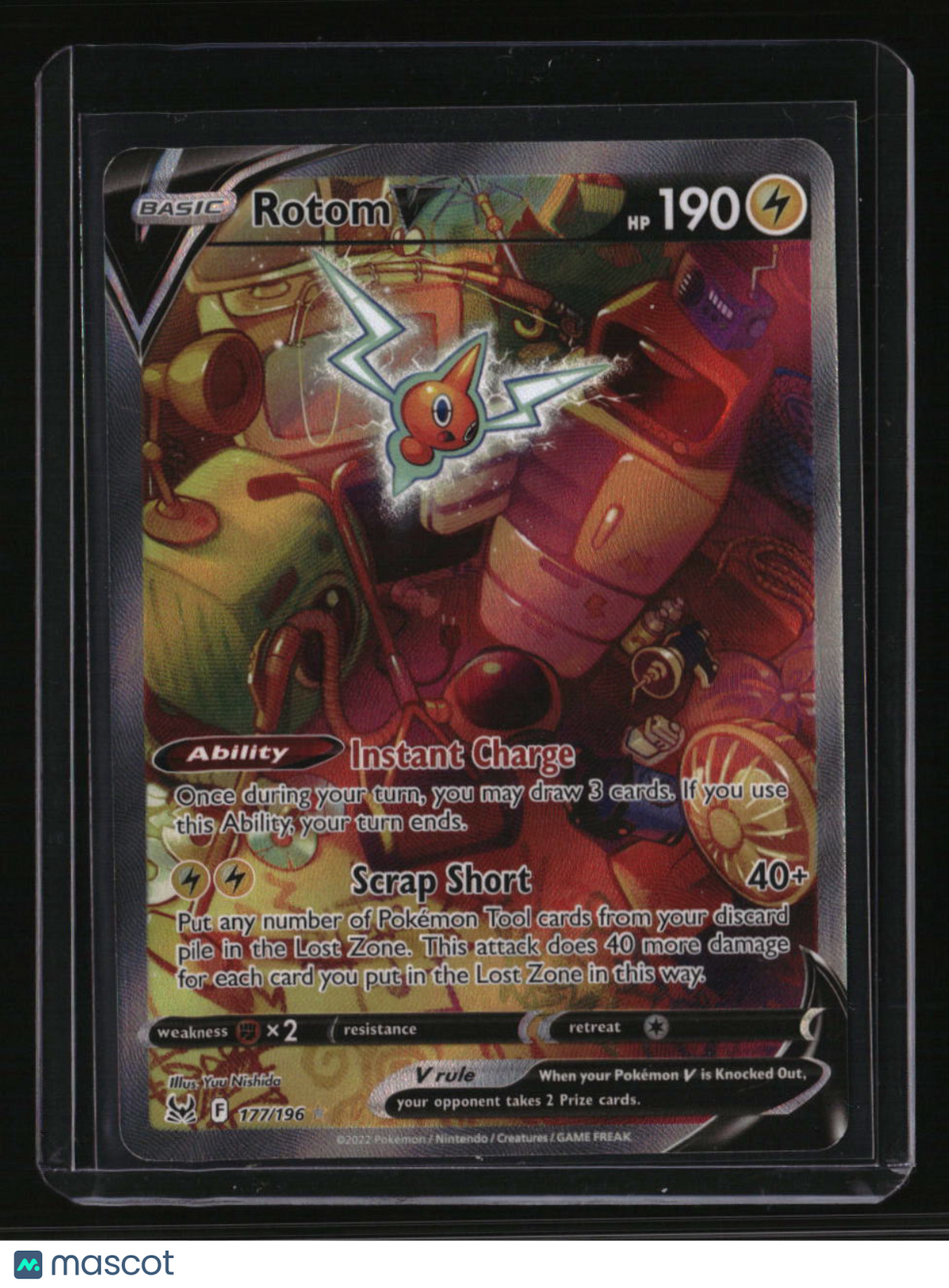 SWSH11: Lost Origin Rotom V (Alternate Full Art)