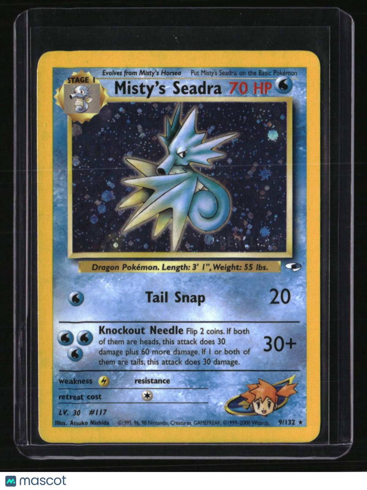 WoTC Promo Misty's Seadra (Prerelease)