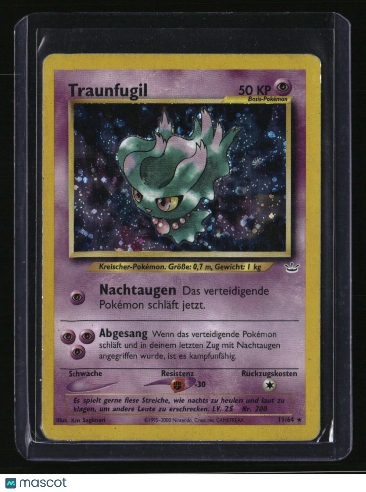 German Neo Revelation Misdreavus Holo Error