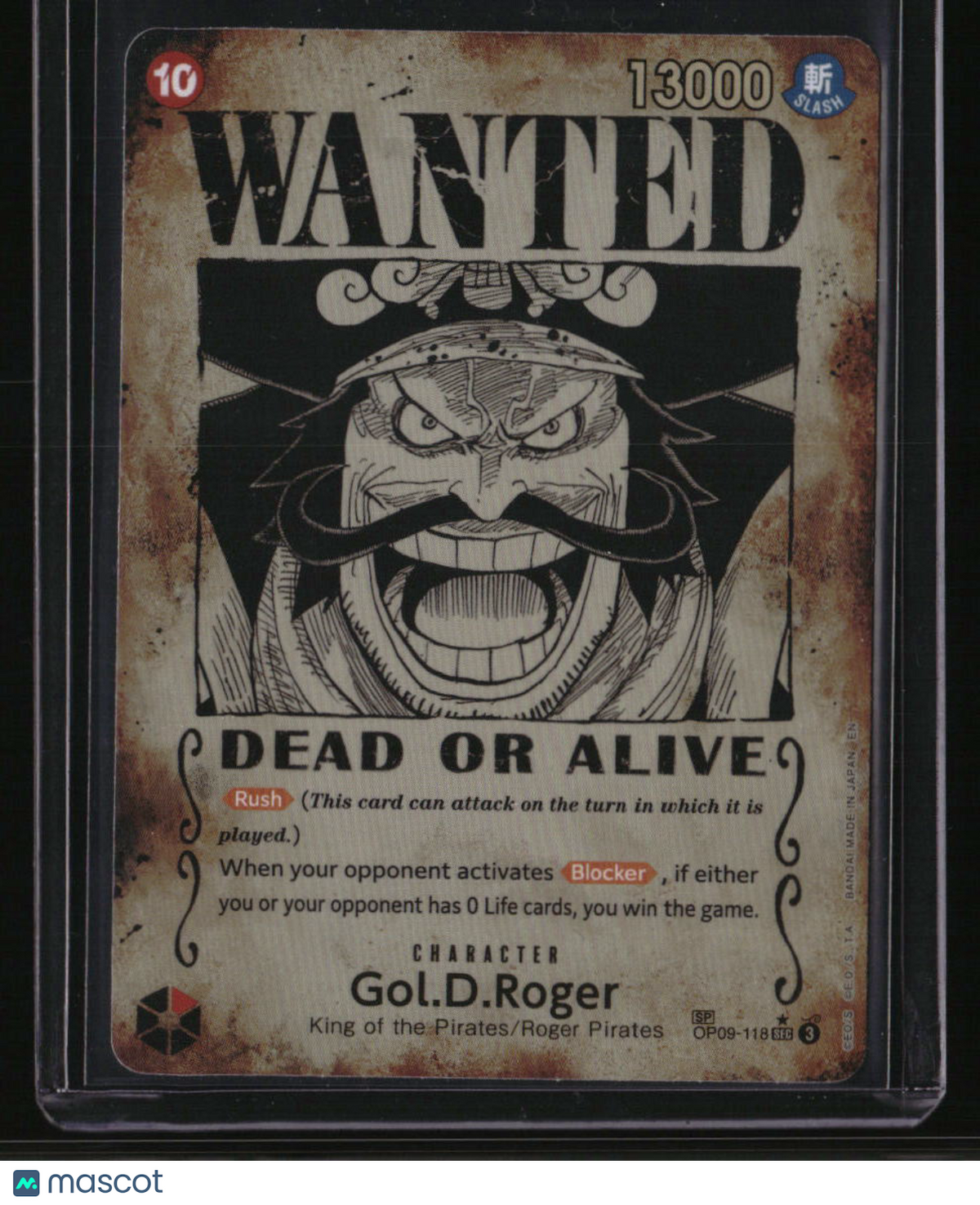 Carrying on His Will Gol.D.Roger (118) (Wanted Poster)