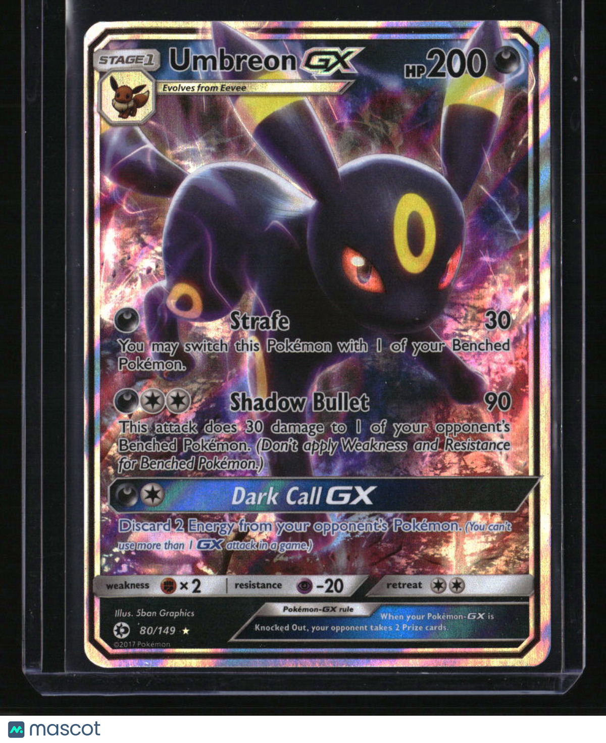 SM Base Set Umbreon GX
