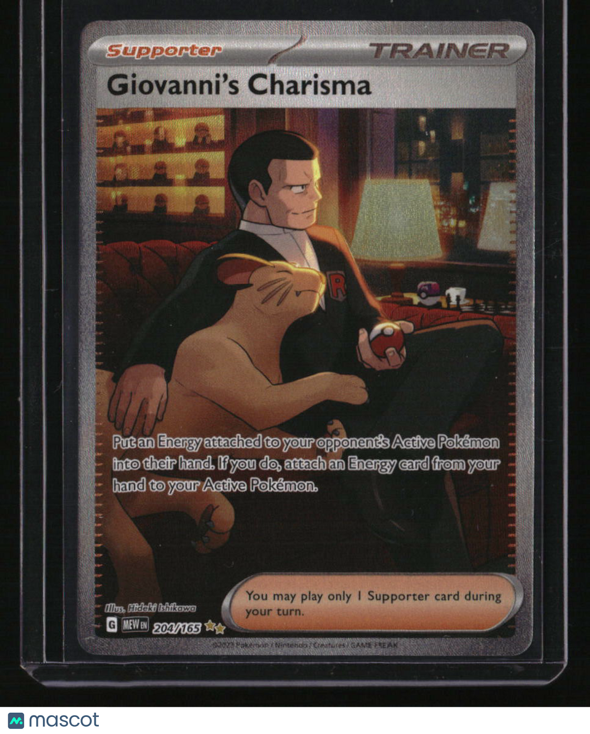 SV: Scarlet & Violet 151 Giovanni's Charisma