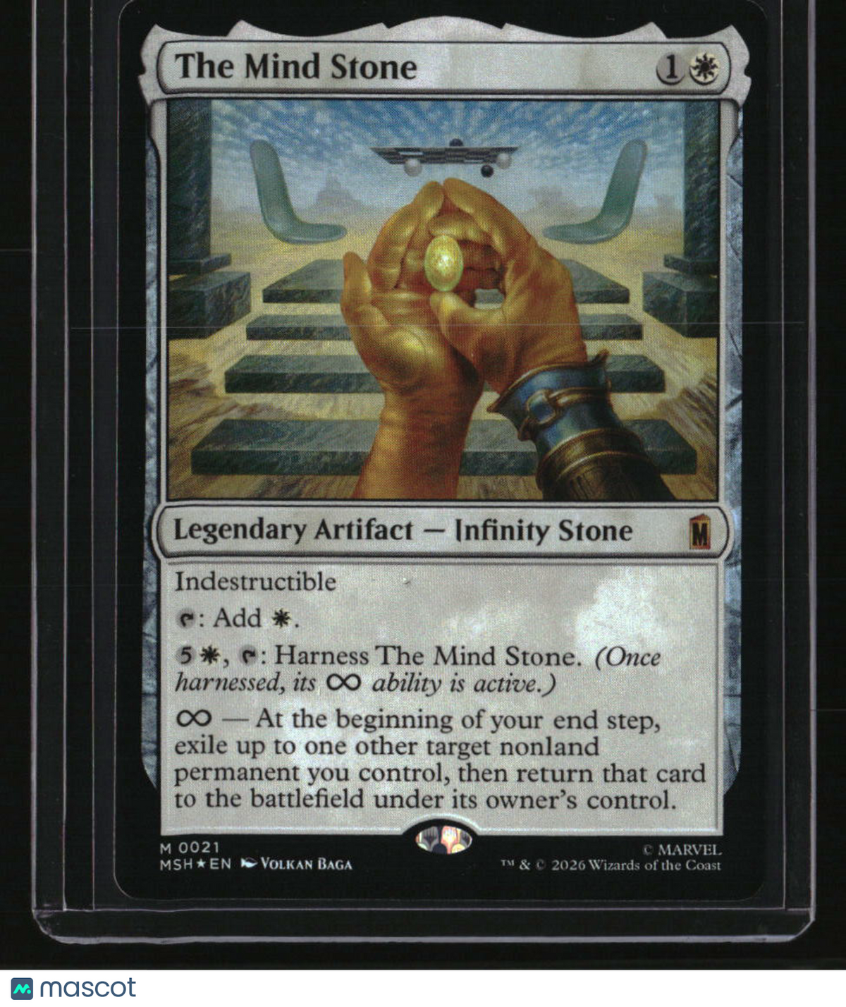 Marvel Super Heroes The Mind Stone Foil