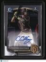 2025 Bowman Cobb Hightower Chrome Prospects Autographs