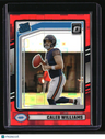 2024 Donruss Caleb Williams Optic Rated Rookies Preview Red Pandora