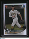 2025 Bowman Jacob Wilson Bowman Chrome Red Rookie Logo
