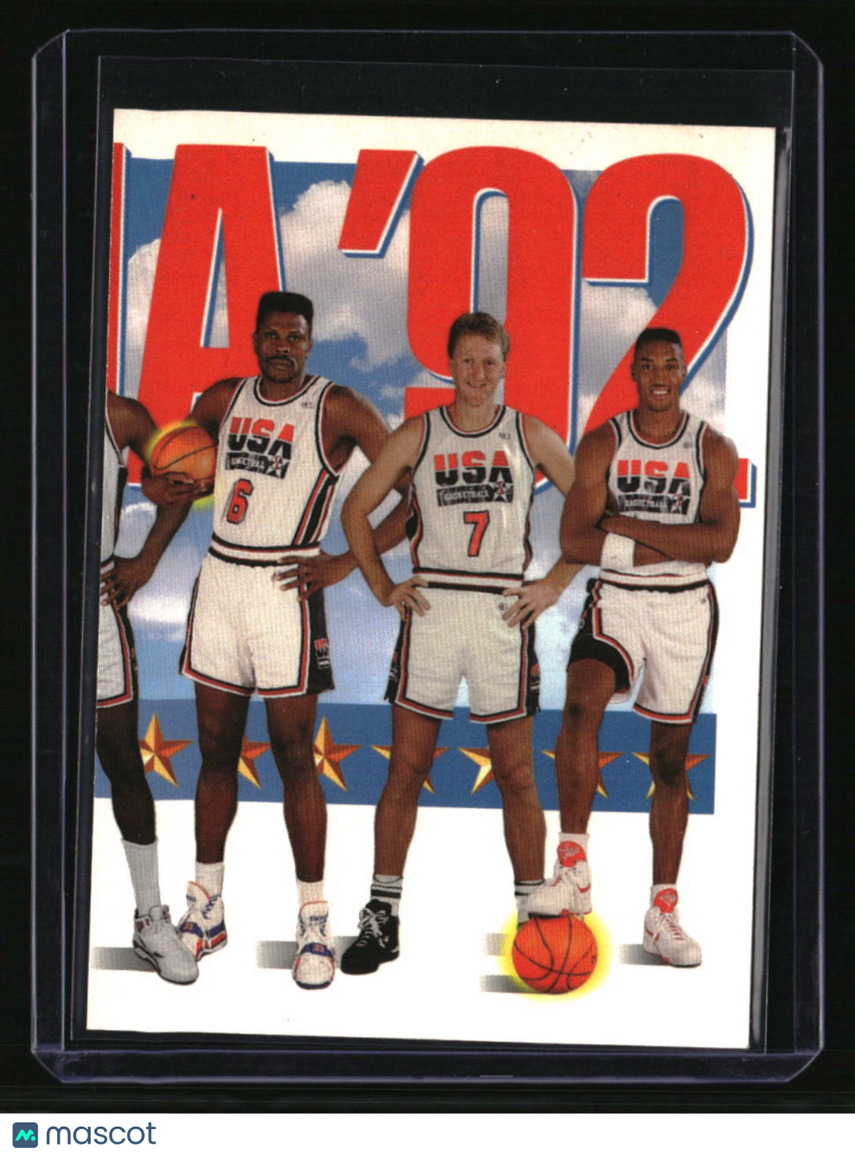 1991-92 SkyBox Patrick Ewing / Larry Bird / Scottie Pippen