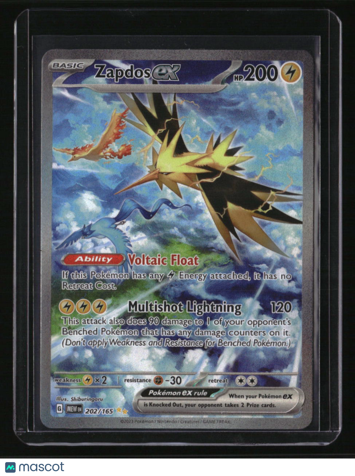 SV: Scarlet & Violet 151 Zapdos ex