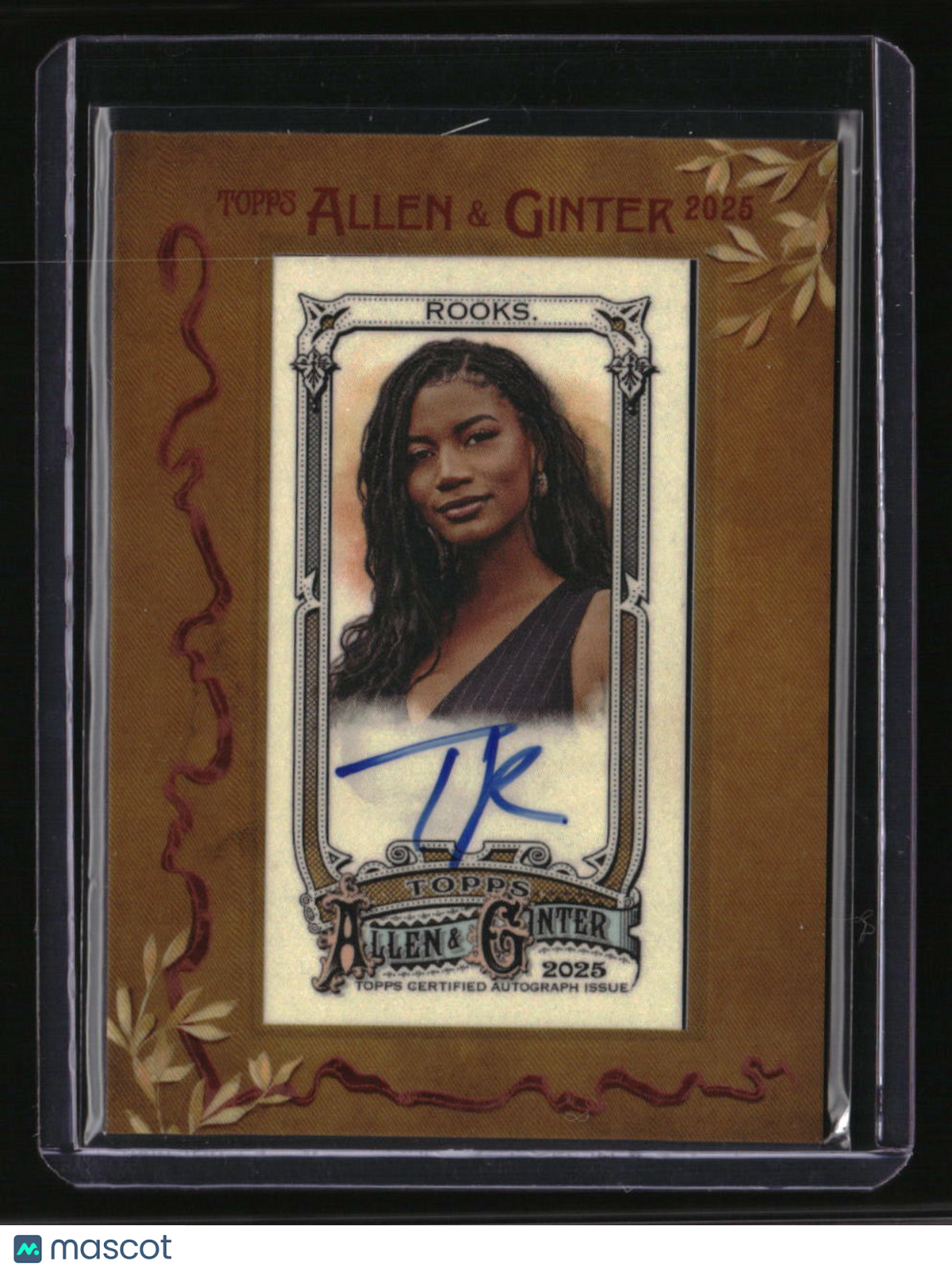 2025 Topps Allen & Ginter Taylor Rooks Framed Mini Non-Baseball Autographs