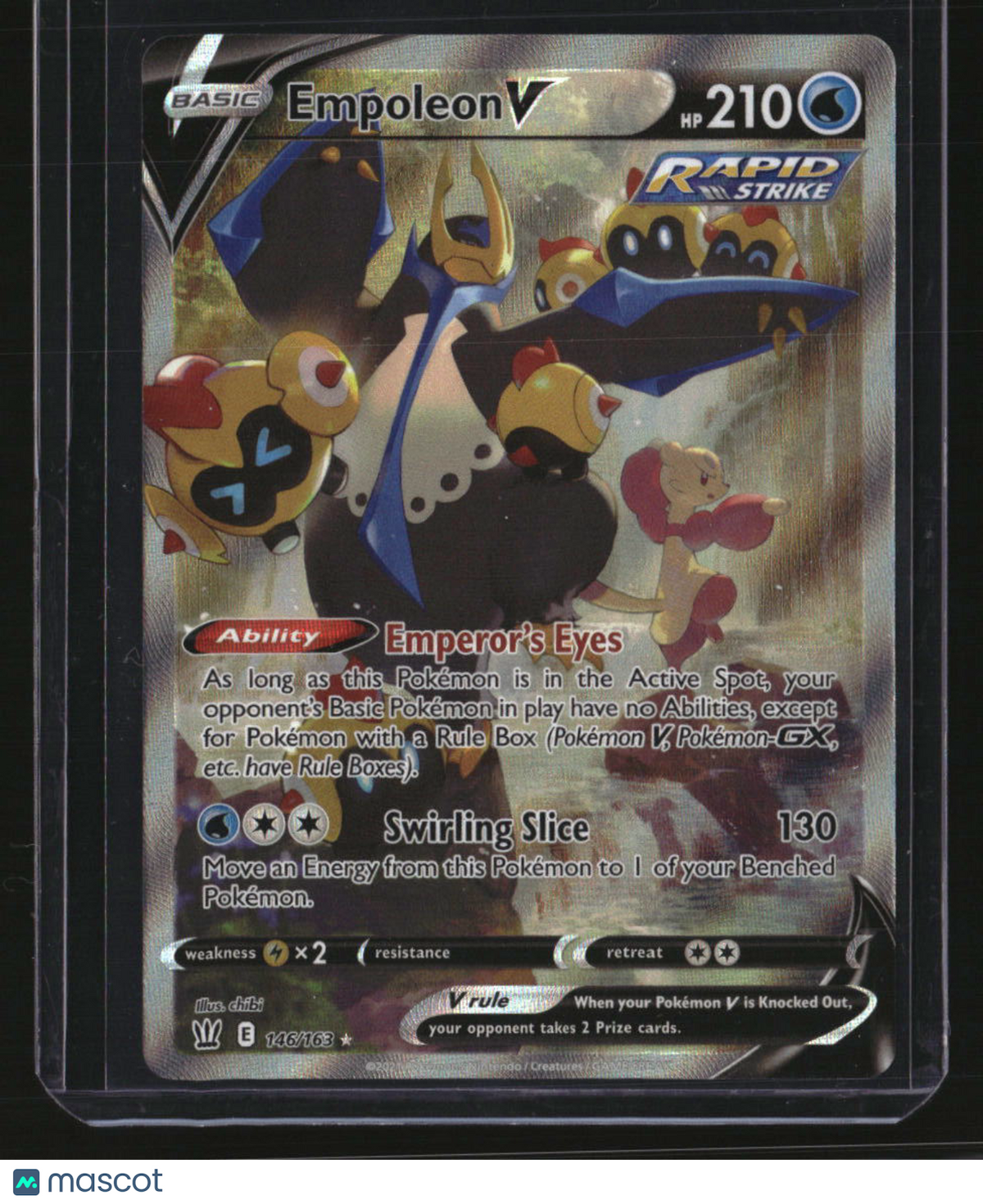 SWSH05: Battle Styles Empoleon V (Alternate Full Art)