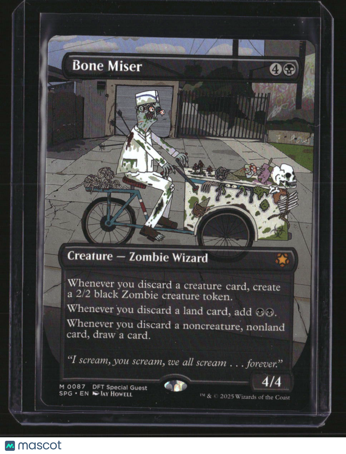 Special Guests Bone Miser (Borderless)