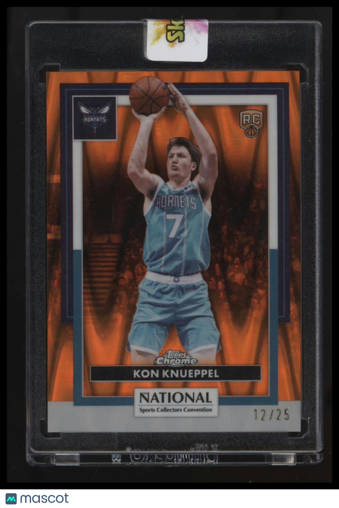 2026 Topps Chrome National Sports Collectors Convention Kon Knueppel Orange #/25