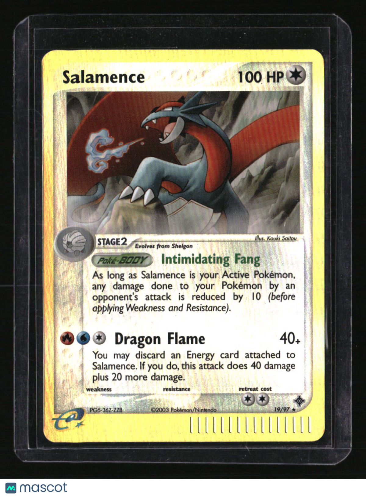 Dragon Salamence Reverse Holo