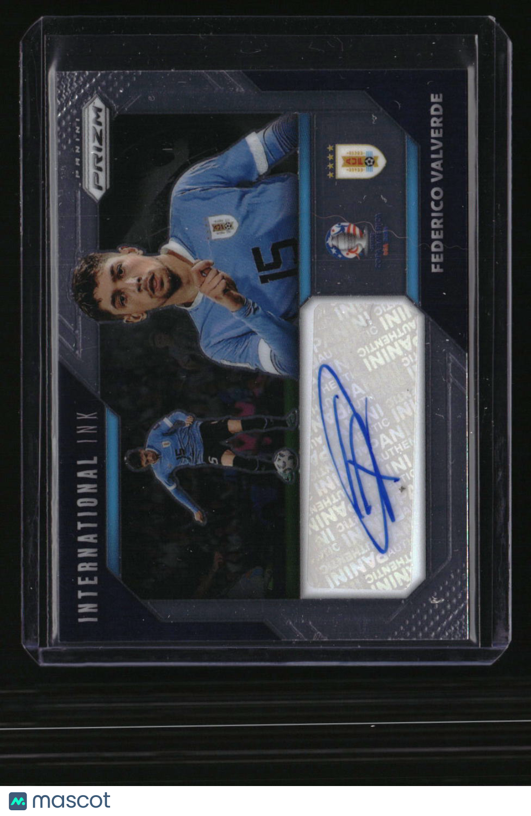 2024 Panini Prizm CONMEBOL Copa America Federico Valverde International Ink