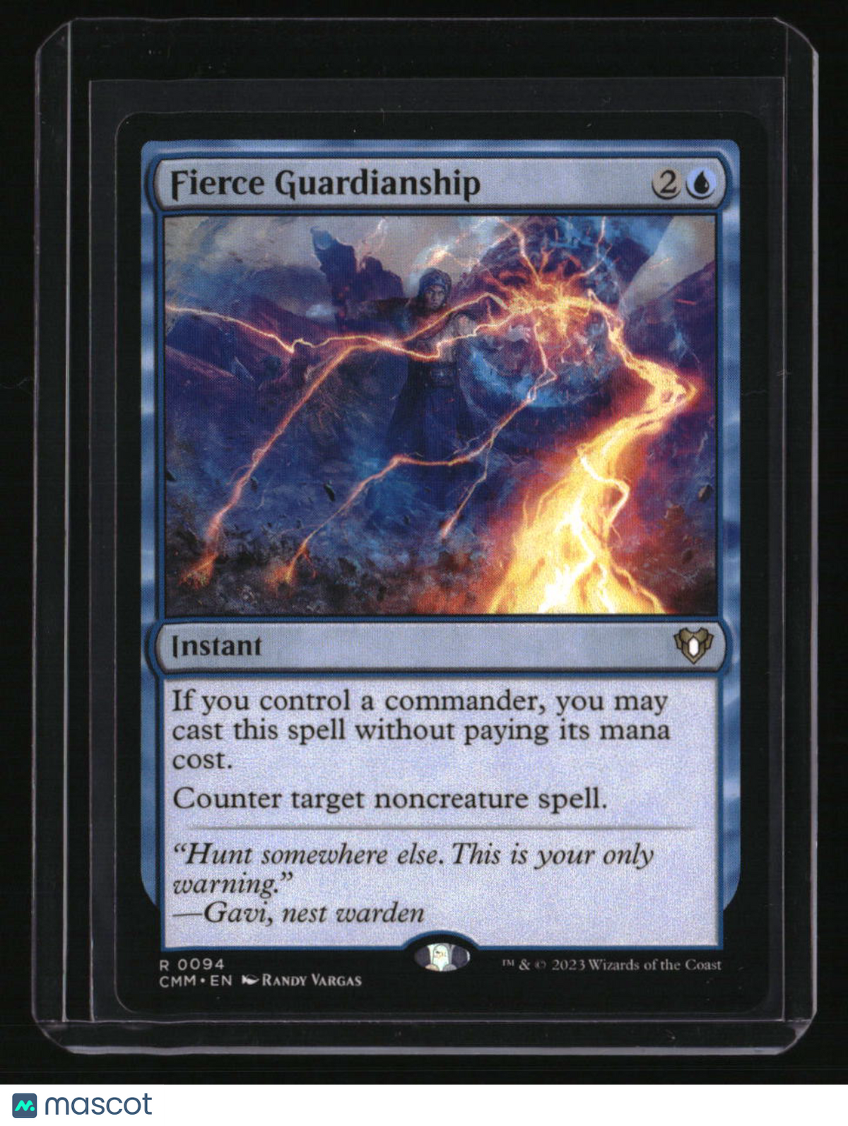 Commander Masters Fierce Guardianship
