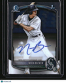 2025 Bowman Draft Nick Becker Chrome Prospect Autographs