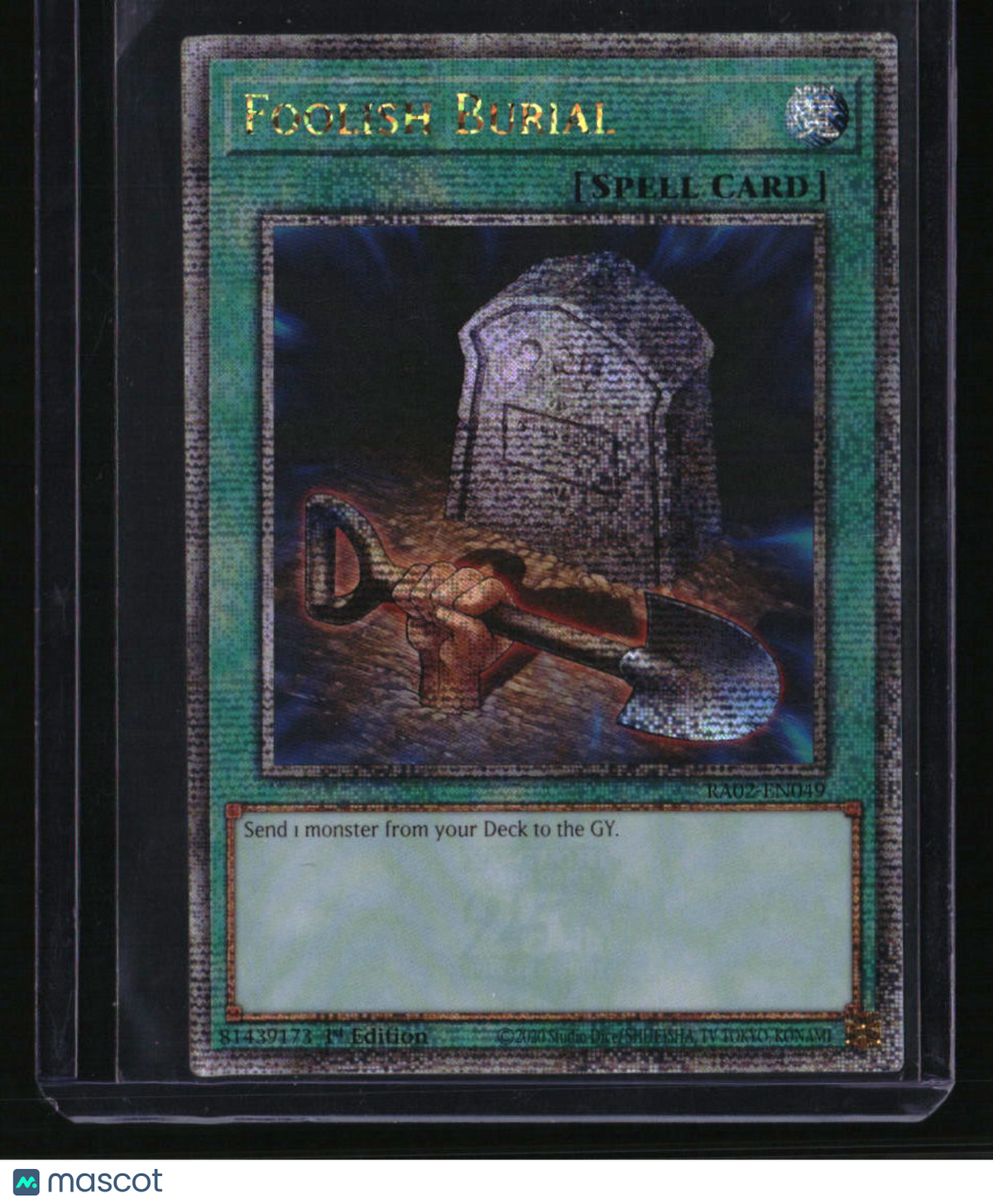 25th Anniversary Rarity Collection II Foolish Burial Quarter Century Secret Rare